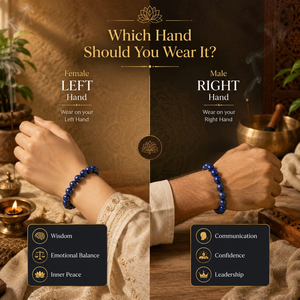 Lapis Lazuli Crystal Bracelet – Wisdom, Confidence & Inner Peace