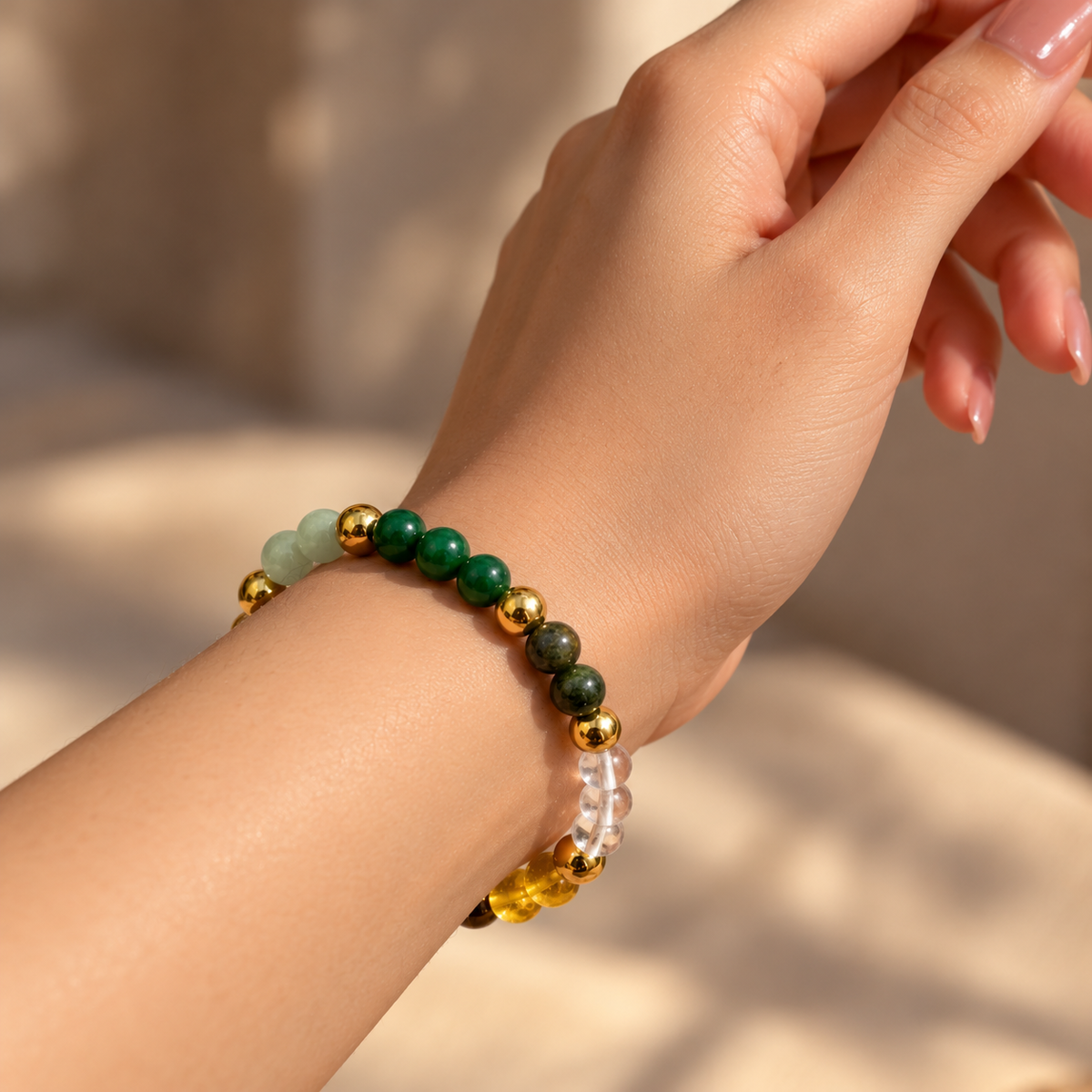 Money Magnet Crystal Bracelet – Prosperity, Abundance & Success